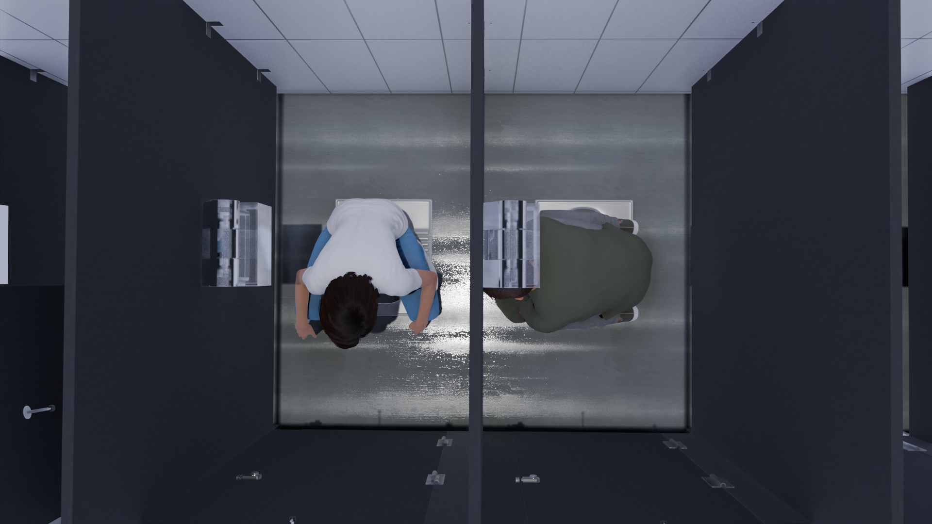 Voyeurism begins